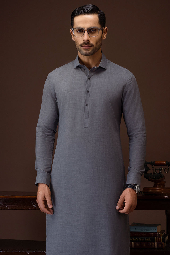 Blended Grey Shalwar Kameez - Cast & Crew