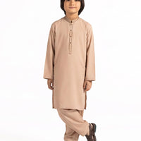 Blended Peach Shalwar Kameez - J. Junaid Jamshed