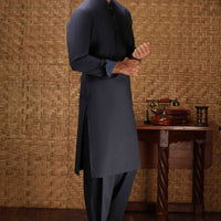 Cotton Dark Indigo Shalwar Kameez- Cast & Crew