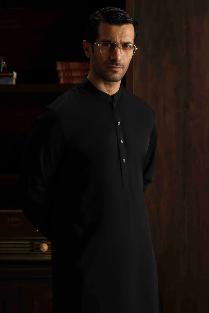 Blended Blue Black Shalwar Kameez- Cast & Crew