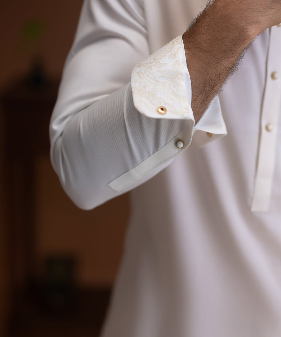 Cotton Off White Shalwar Kameez - Cast & Crew
