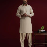 Blended Beige Shalwar Kameez - Cast & Crew