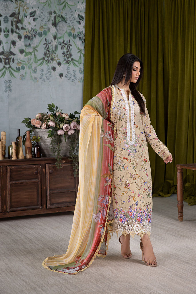 Design 3A - Sobia Nazir Vital Vol 2 Stitched