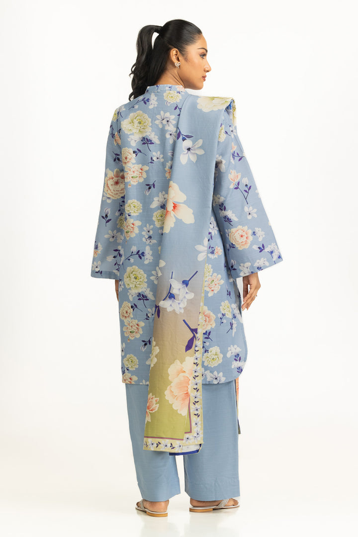 Corduroy Ferozi Stitched Suit - Gul Ahmed