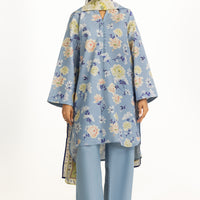 Corduroy Ferozi Stitched Suit - Gul Ahmed