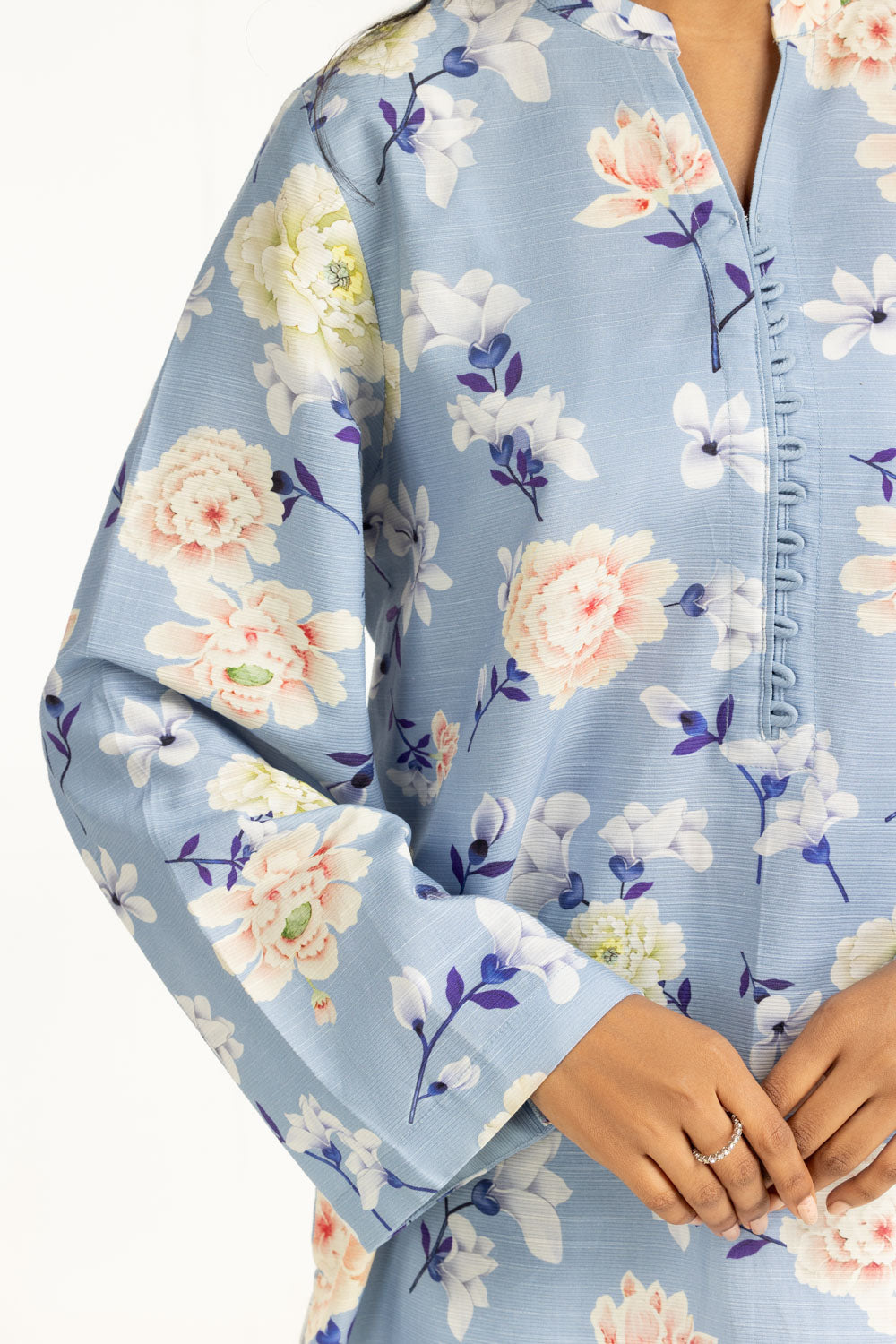 Corduroy Ferozi Stitched Suit - Gul Ahmed