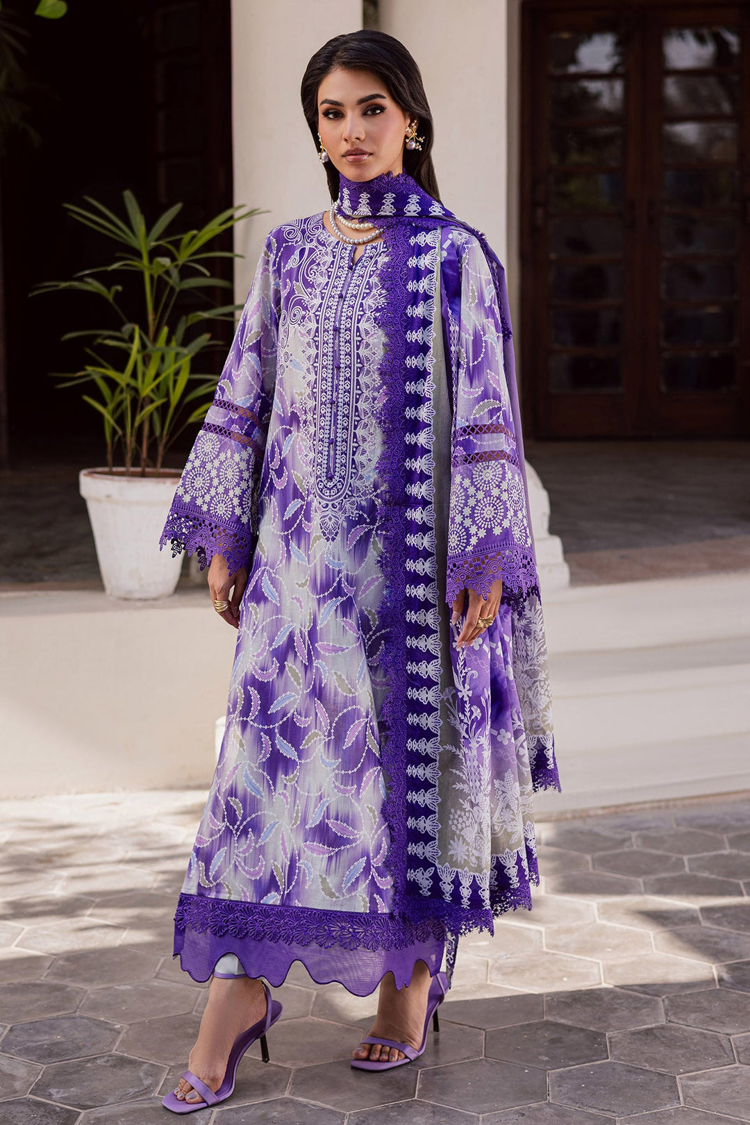Design 5 - Nureh Rania Print Stitched