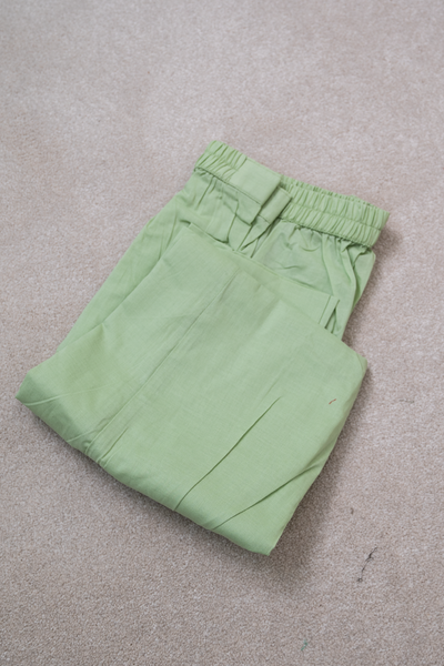 Cotton Green Stitched Suit - Gul Ahmed