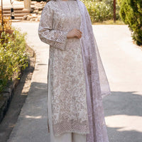 Lunette A - Afrozeh Damask The Holiday Edit '25 Stitched