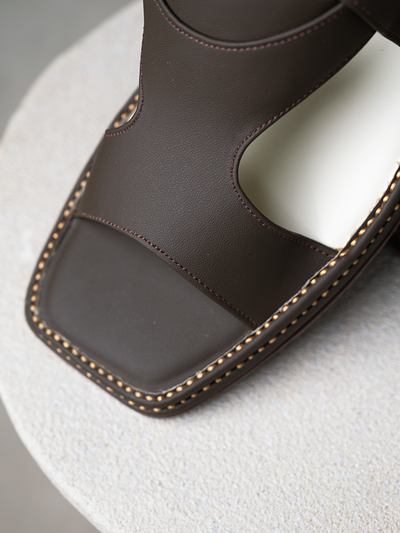 Peshawari Sandal - Brown - Jiah