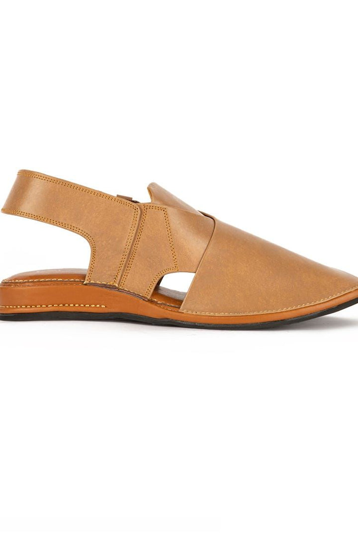 Cream Peshawari Chappal- J. Junaid Jamshed