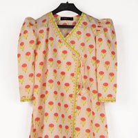 Lawn Pink Kurti - J. Junaid Jamshed