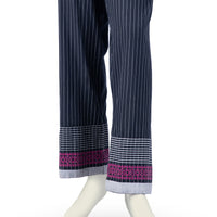 Jacquard Black Trouser - J. Junaid Jamshed