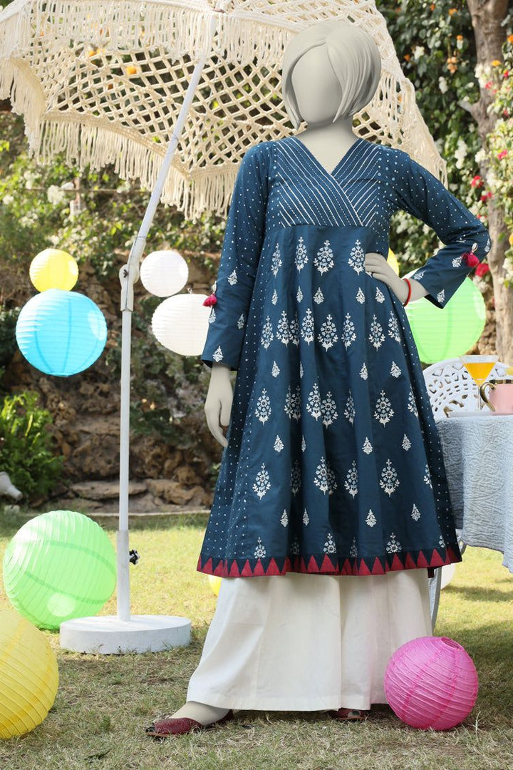 Dyed Green Kurti - J. Junaid Jamshed