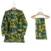 Lawn Green Kurti - J. Junaid Jamshed