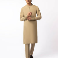 Blended Olive Kurta Trouser - J. Junaid Jamshed