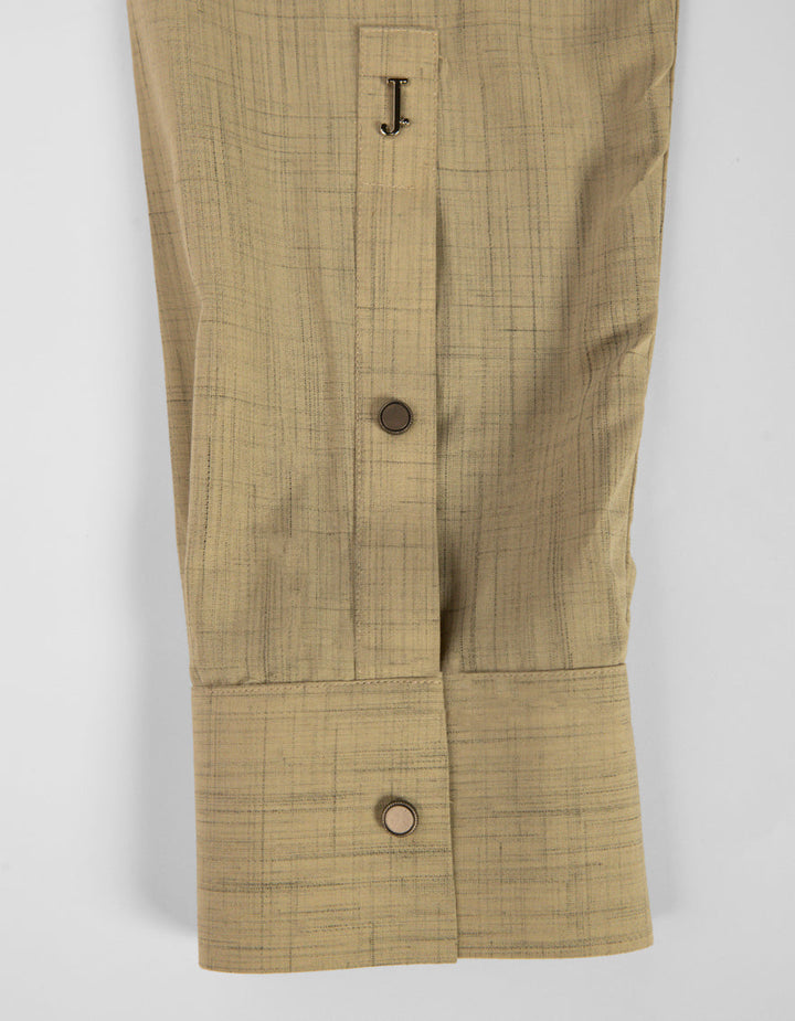 Blended Beige Shalwar Kameez - J. Junaid Jamshed