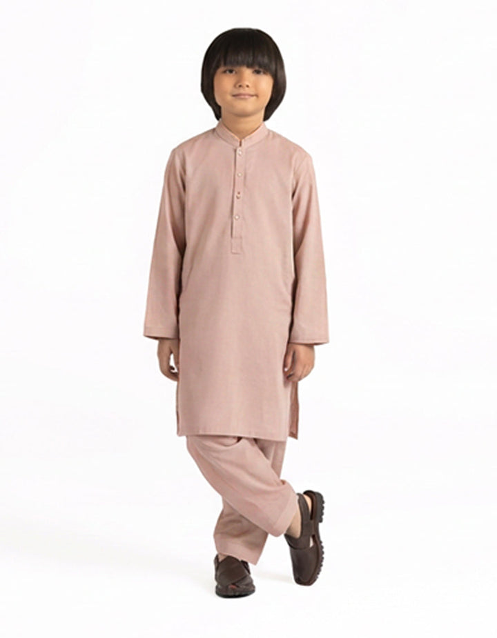 Cotton Lilac Shalwar Kameez - J. Junaid Jamshed