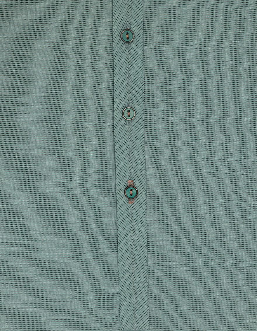 Blended Mint Green Kurta Trouser - J. Junaid Jamshed