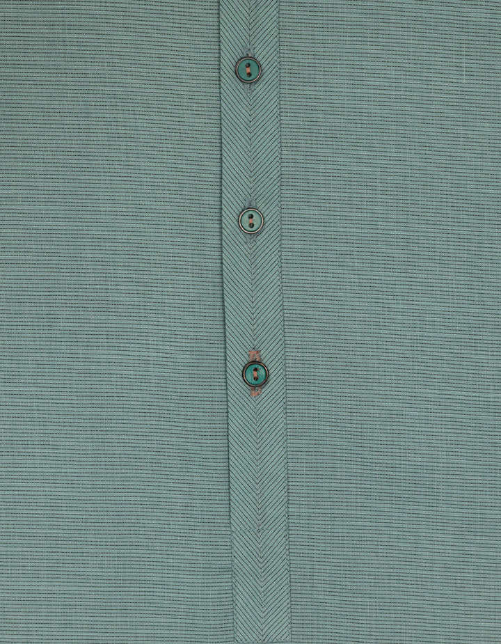Blended Mint Green Kurta Trouser - J. Junaid Jamshed