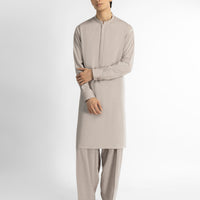 Blended Tea Pink Shalwar Kameez - J. Junaid Jamshed