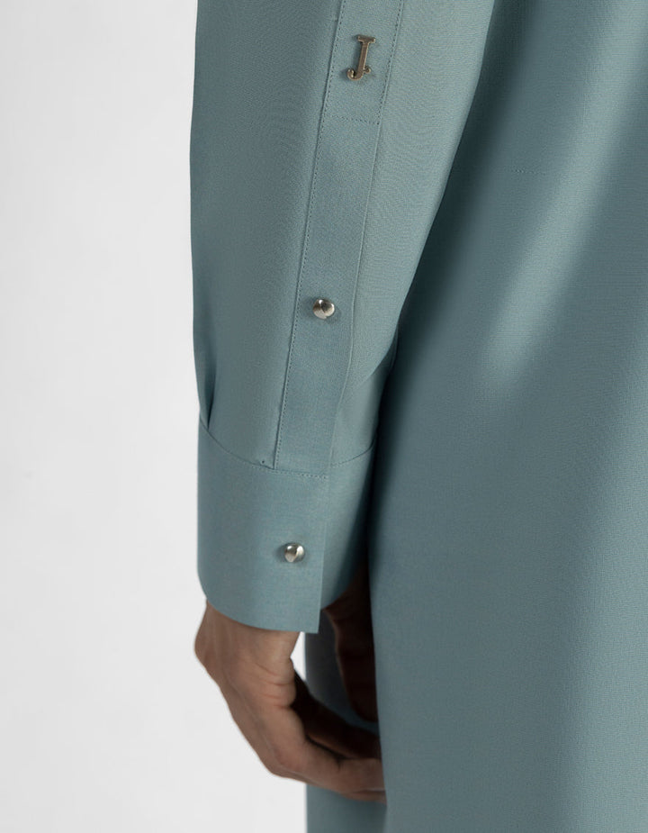 Blended Green Kurta Trouser - J. Junaid Jamshed