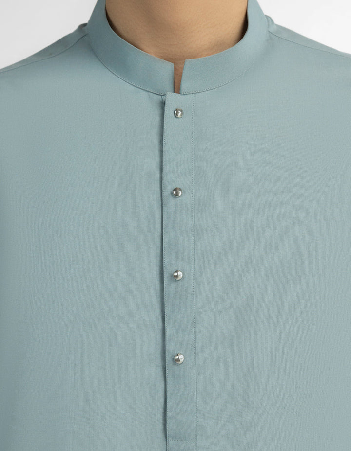 Blended Green Kurta Trouser - J. Junaid Jamshed