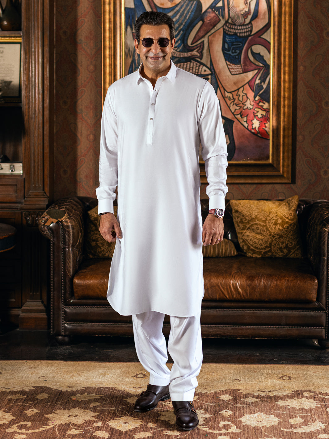 Cotton White Shalwar Kameez - Almirah