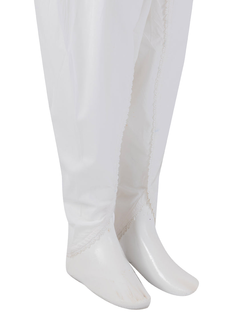 Lawn White Trousers - J. Junaid Jamshed