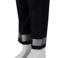 Lawn Black Trousers - J. Junaid Jamshed