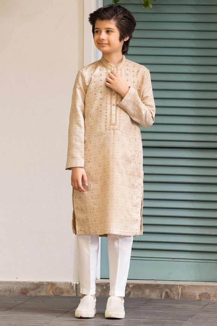 Blended White Special Kurta - J. Junaid Jamshed