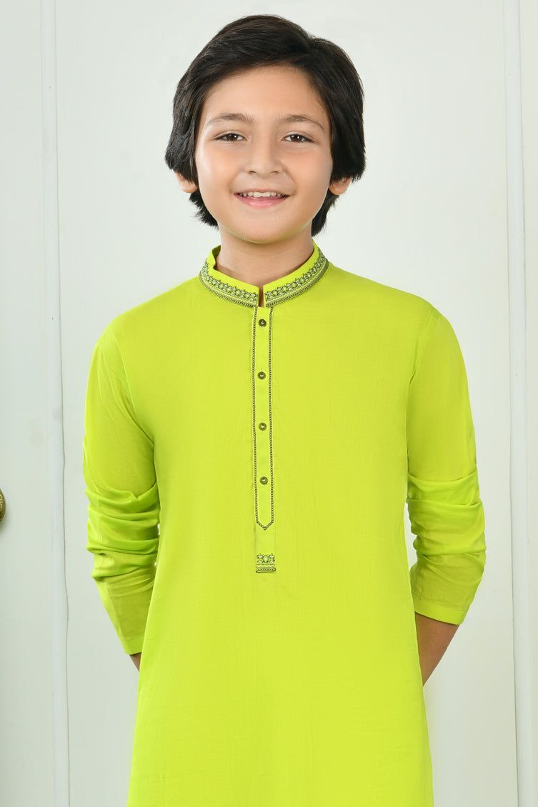 Cotton Green Special Kurta - J. Junaid Jamshed