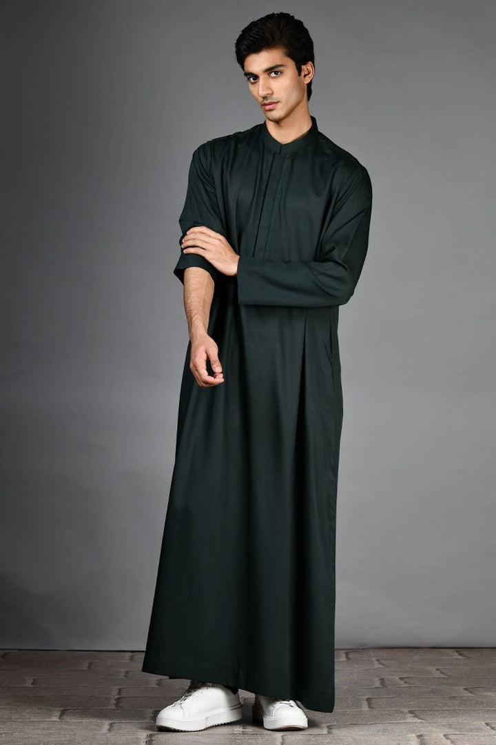 Blended Black Jubba - J. Junaid Jamshed