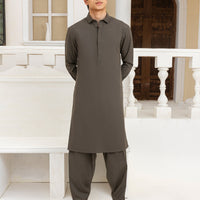 Blended Green Shalwar Kameez- J. Junaid Jamshed