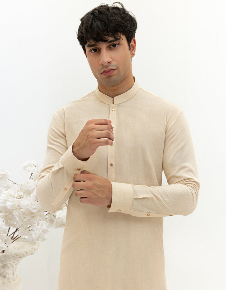 Blended Mint Green Shalwar Kameez - J. Junaid Jamshed