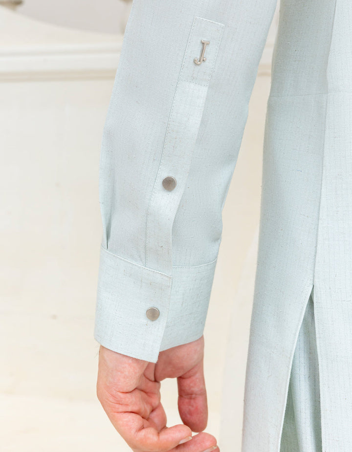 Blended Fawn Shalwar Kameez - J. Junaid Jamshed