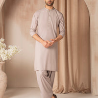Blended Mauve Shalwar Kameez - J. Junaid Jamshed