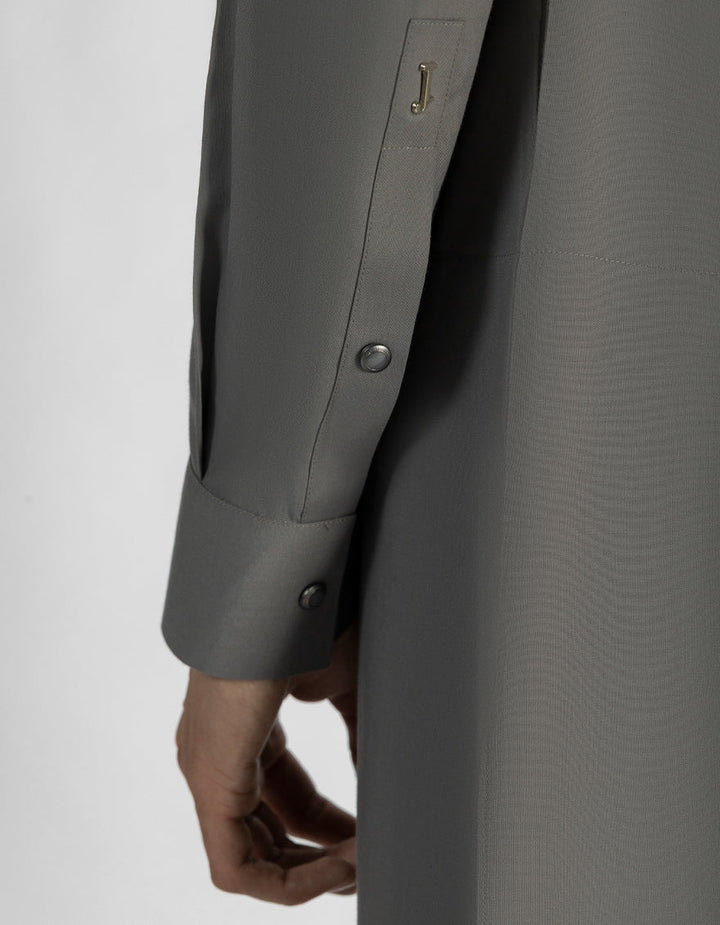 Blended Grey Kurta Trouser - J. Junaid Jamshed