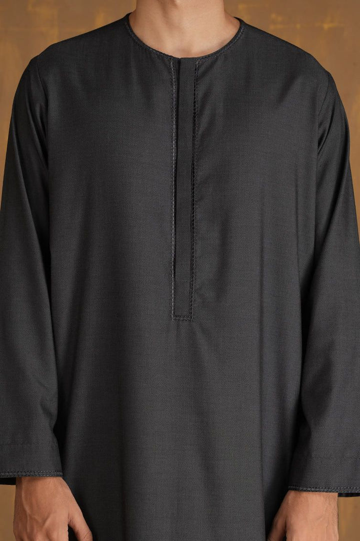 Blended Grey Jubba - J. Junaid Jamshed