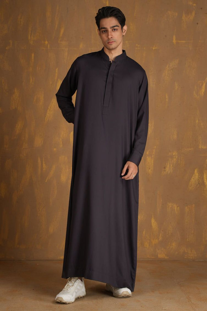 Blended Deep Purple Jubba - J. Junaid Jamshed