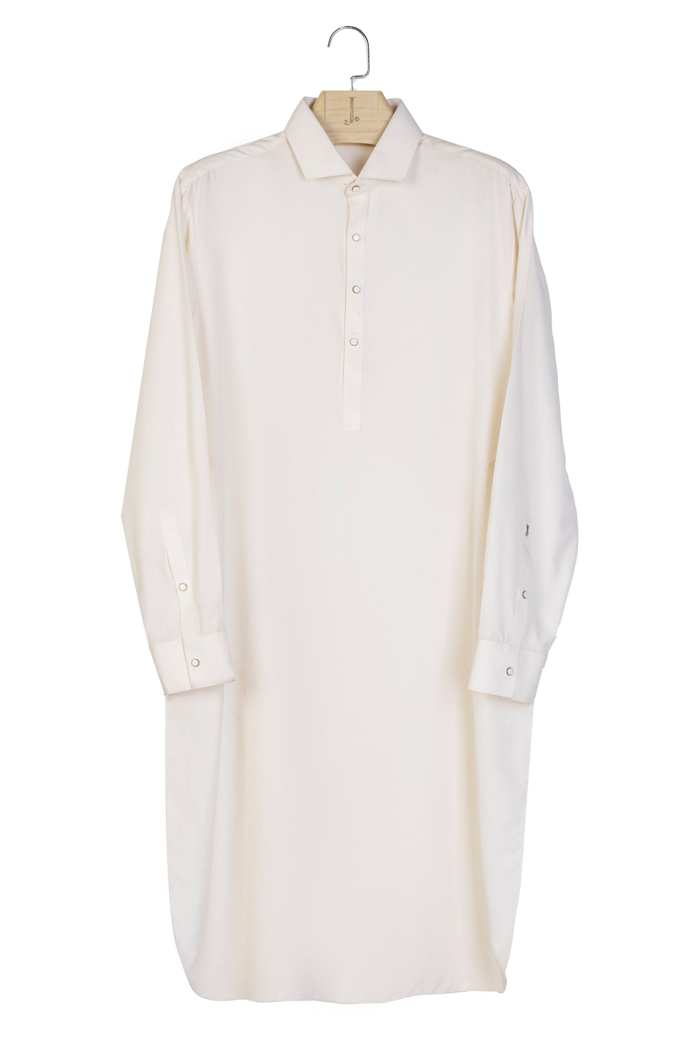 Blended White Kurta Trouser - J. Junaid Jamshed