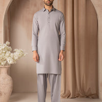 Blended Lilac Shalwar Kameez - J. Junaid Jamshed