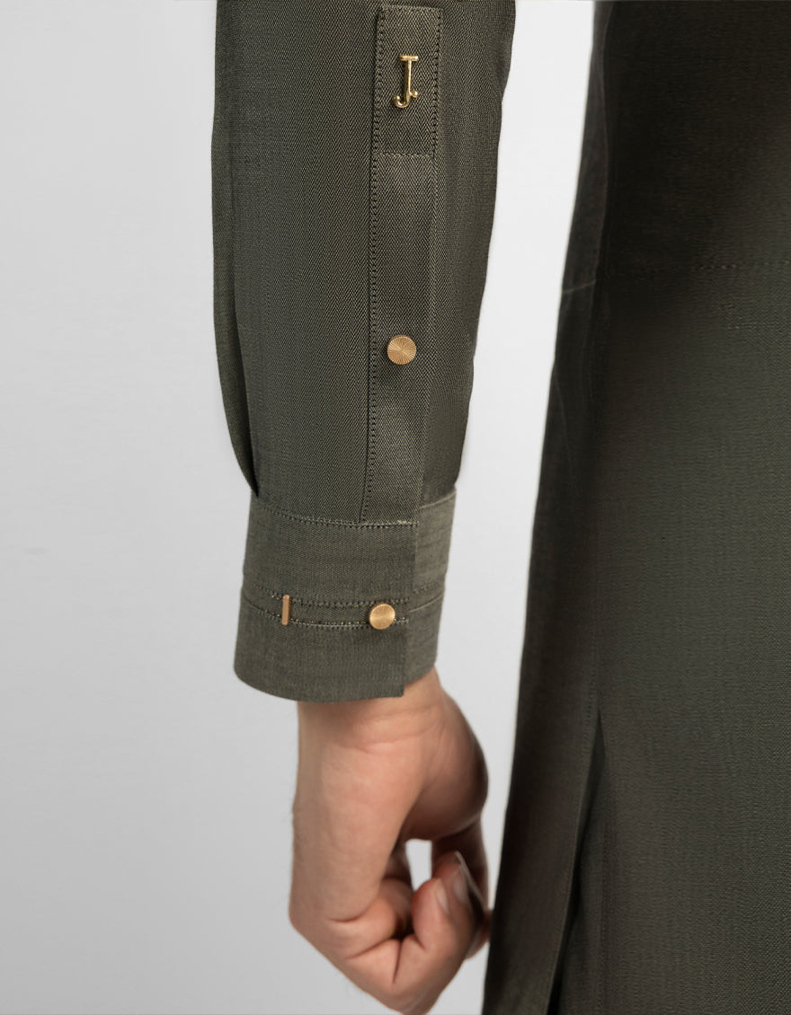 Cotton Grey Kurta Trouser - J. Junaid Jamshed