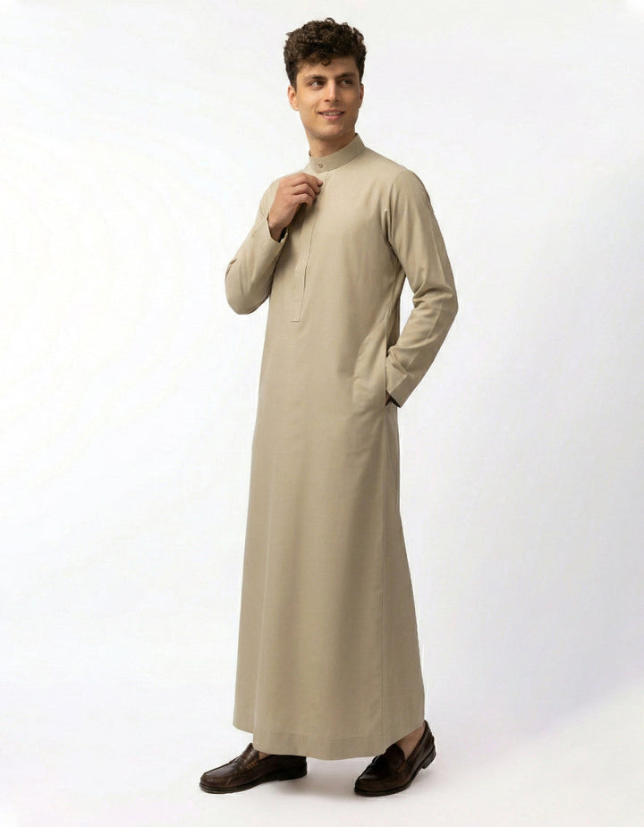 Blended Blue Jubba - J. Junaid Jamshed