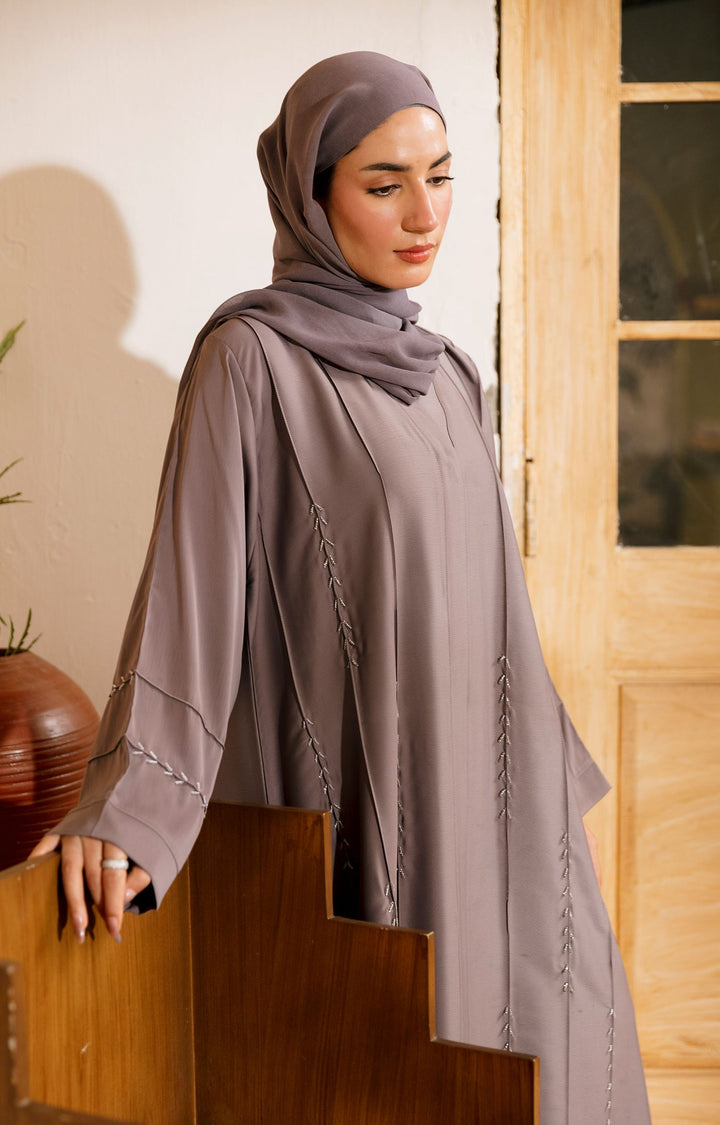 Elia Mauve Abaya