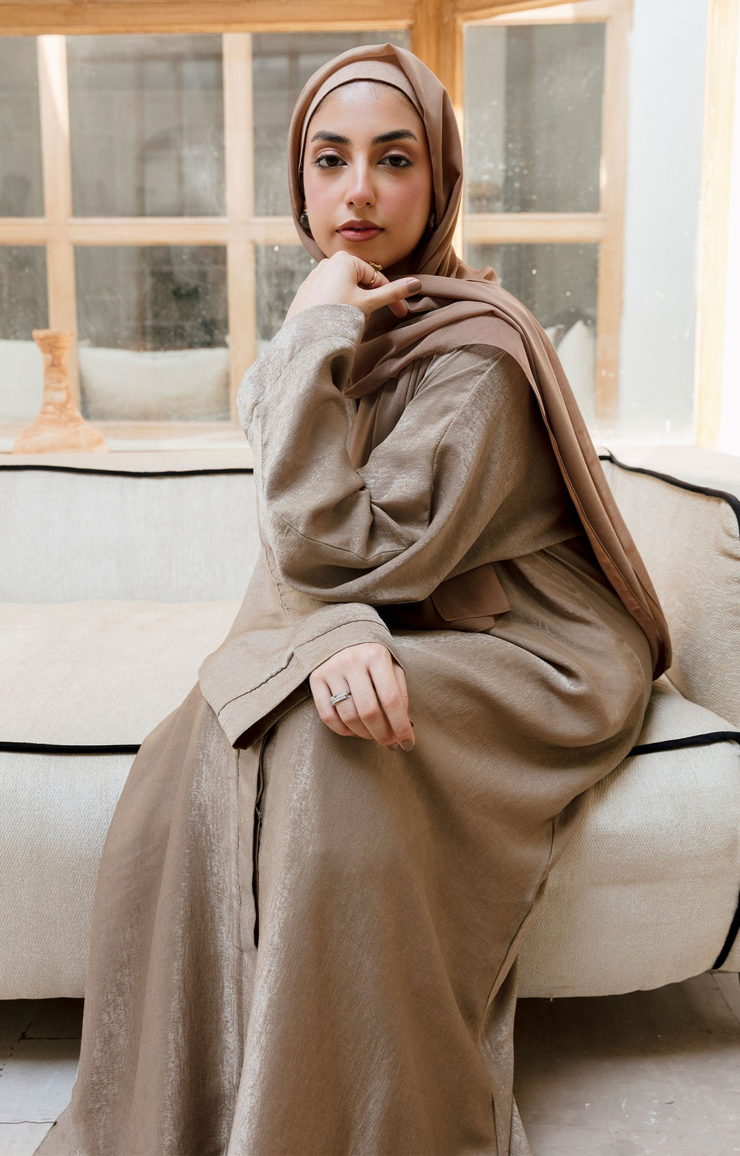 Brown Chic Abaya
