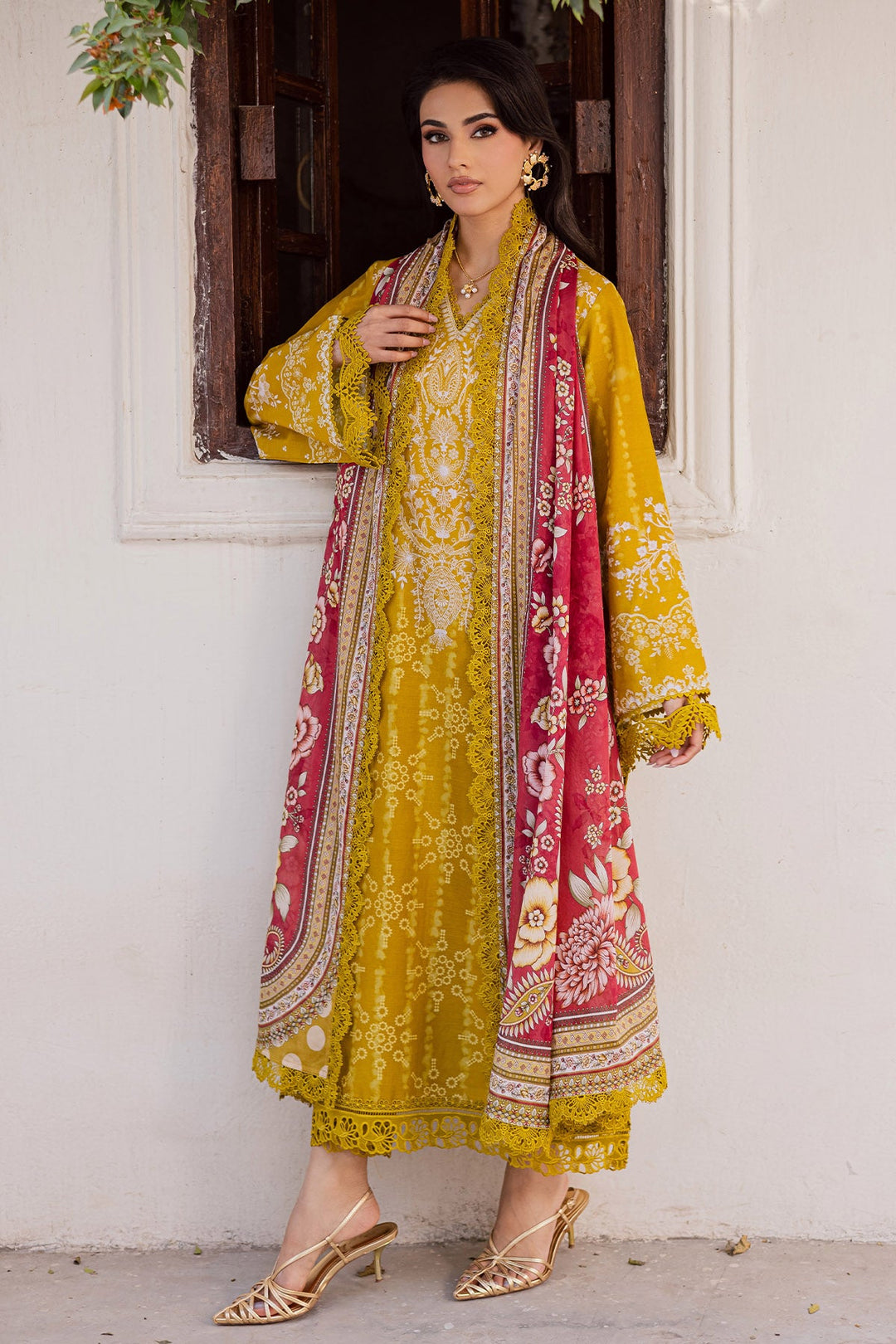 Design 1 - Nureh Rania Print Stitched