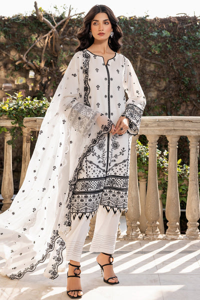 Ocean Pearl - Farasha Bahaar Embroidered Lawn Stitched