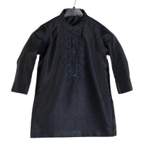 Polyester Grey Special Kurta - J. Junaid Jamshed