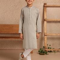 Blended Light Purple Kurta- J. Junaid Jamshed